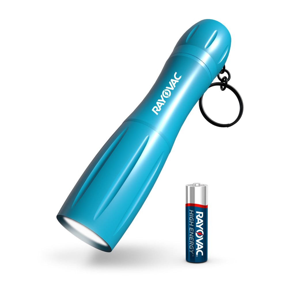 slide 5 of 5, Rayovac 30 Lumens Battery Powered Keychain Flashlight, 1 ct