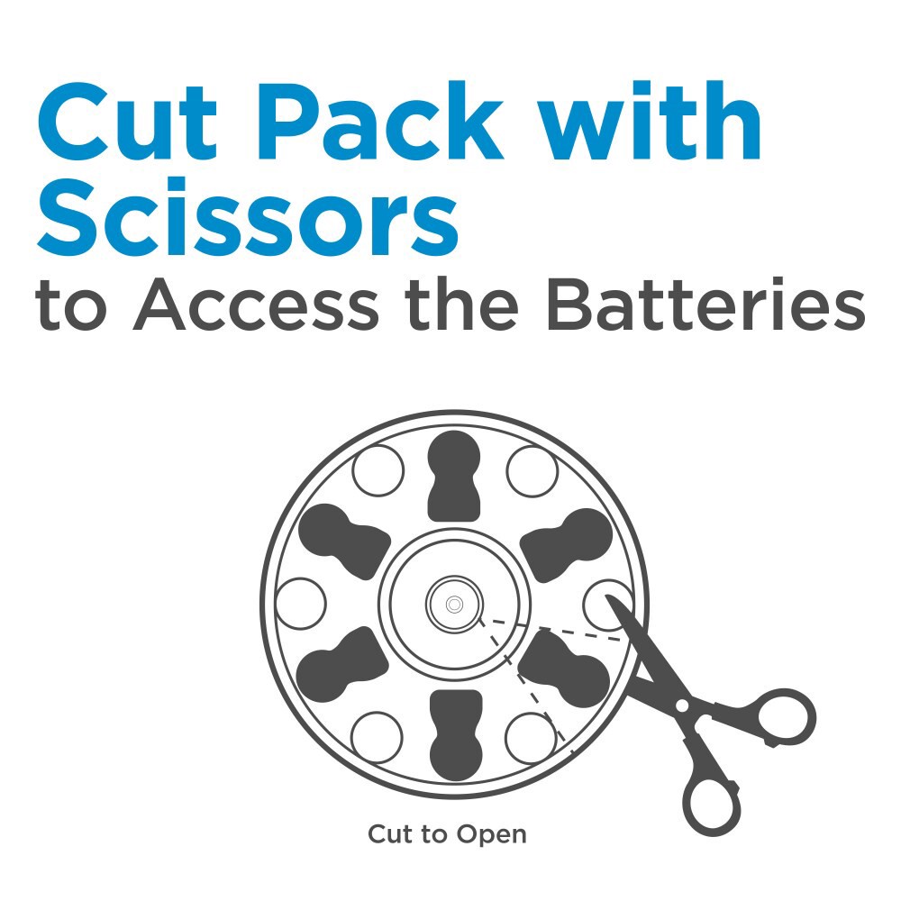 slide 4 of 6, Rayovac Size 675 Hearing Aid Batteries, 6 ct