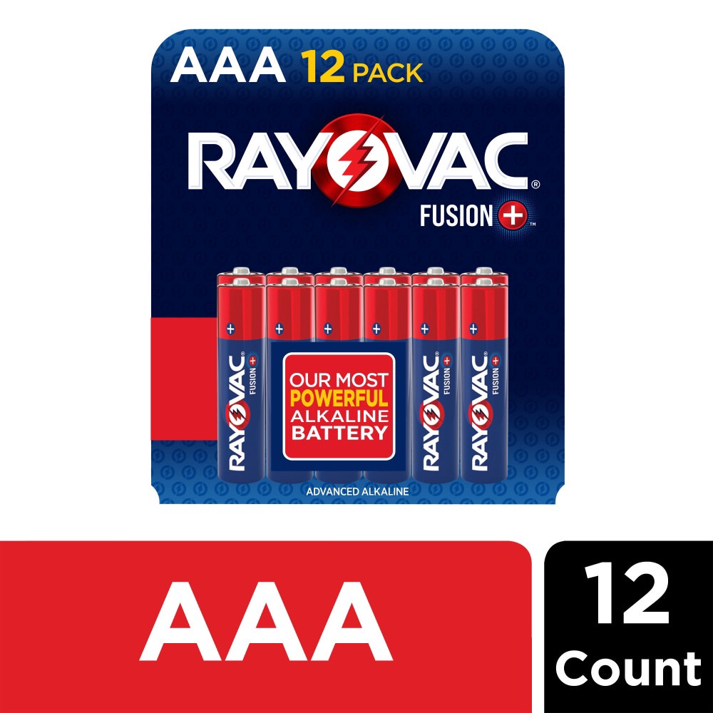slide 3 of 6, Rayovac Fusion Aaa Batteries, 12 ct