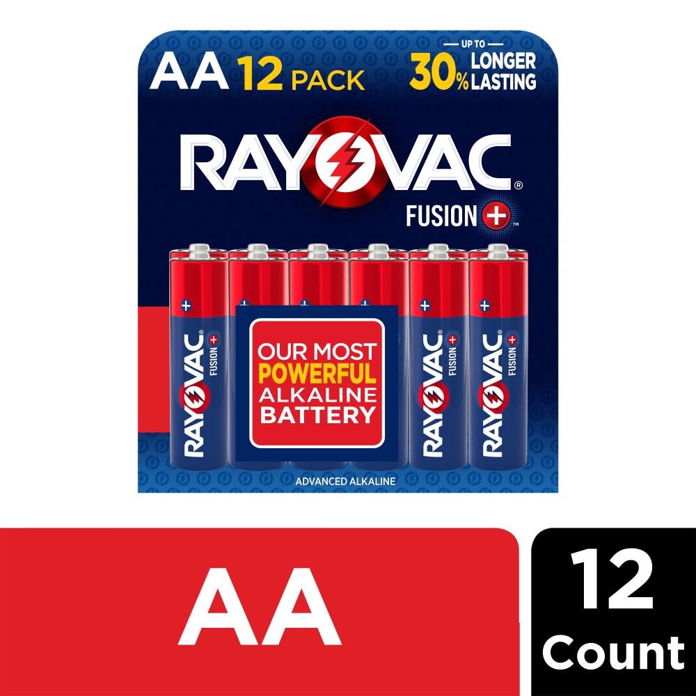 slide 5 of 6, Rayovac Fusion Aa Batteries, 12 ct