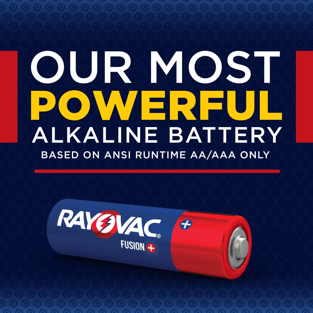 slide 6 of 6, Rayovac Fusion Aa Batteries, 12 ct
