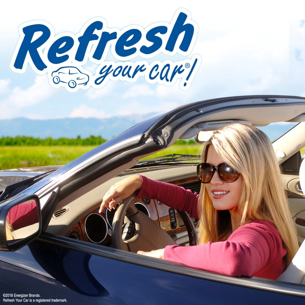 slide 4 of 6, Refresh Your Car! Odor Eliminating Hawaiian Sunrise Air Freshener 4 ea, 4 ct