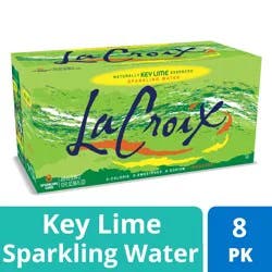 La Croix Key Lime 8 Pack 12 oz