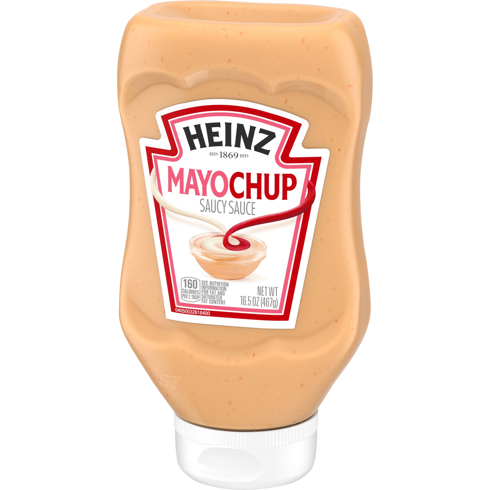 slide 5 of 6, Heinz Mayochup Mayonnaise & Ketchup Sauce Bottle, 16.5 oz