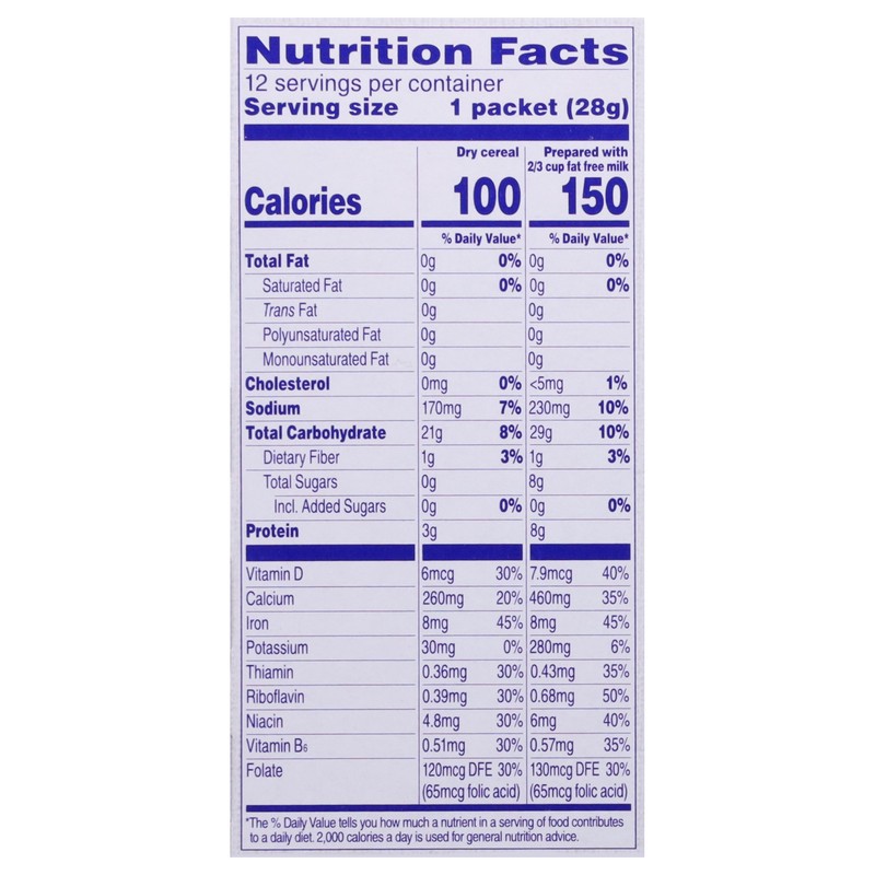 slide 3 of 5, Cream of Wheat Instant Original, 12 ct