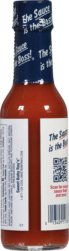 slide 4 of 5, Sweet Baby Ray's Spicy Garlic Hot Sauce - 5 fl oz, 5 fl oz