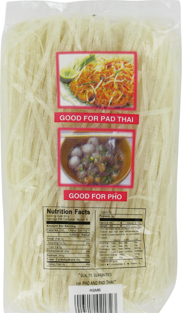 slide 3 of 4, Butterfly Jantaboon Rice Sticks Pad Thai Noodles 14 oz, 14 oz