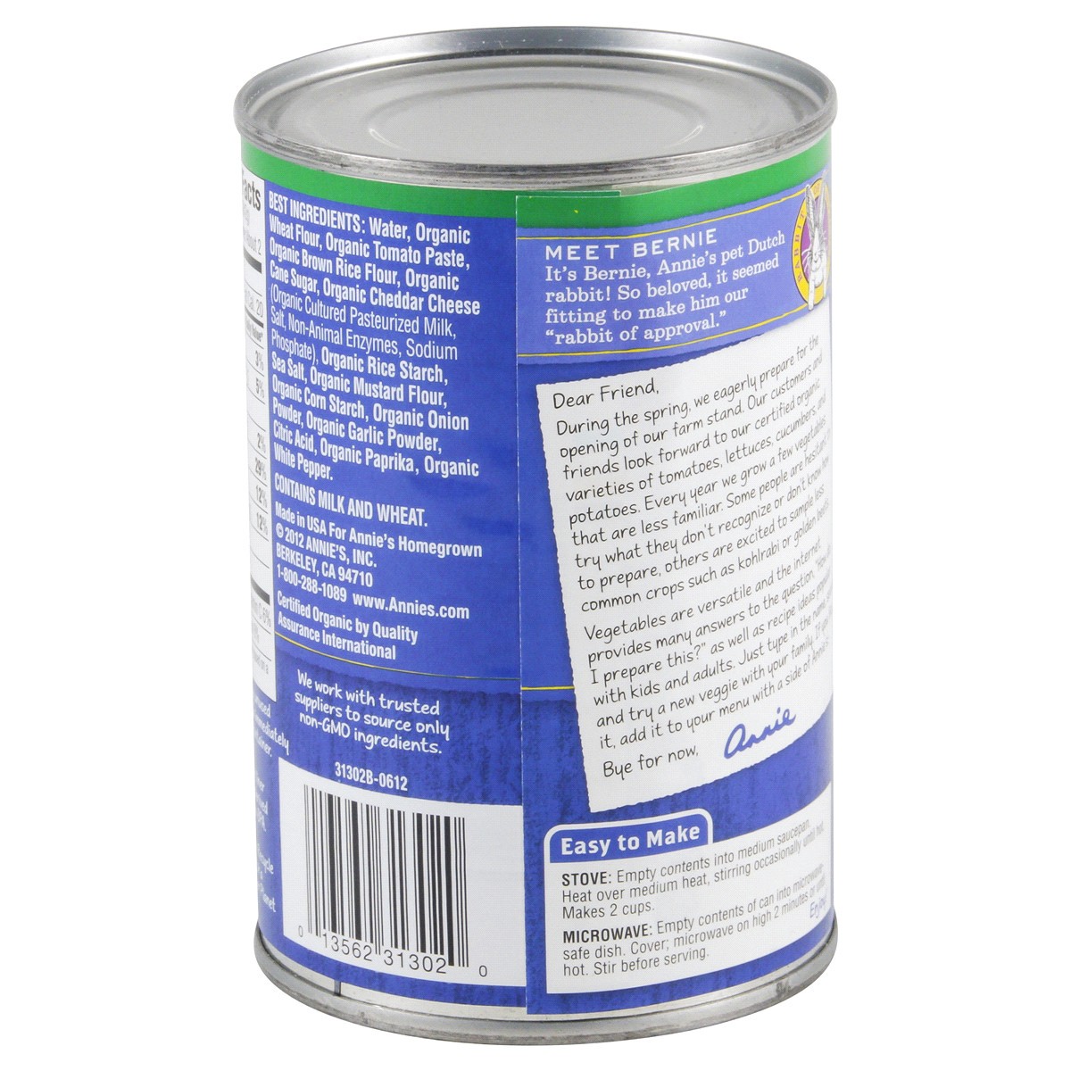 slide 5 of 6, Annie's Organic Cheesy Ravioli in Tomato and Cheese Sauce, 15 oz, 15 oz