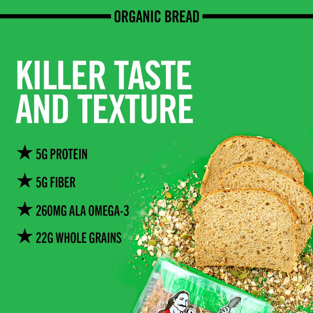 slide 3 of 6, Dave's Killer Bread Bread, Organic, 21 Whole Grains and Seeds, 27 oz