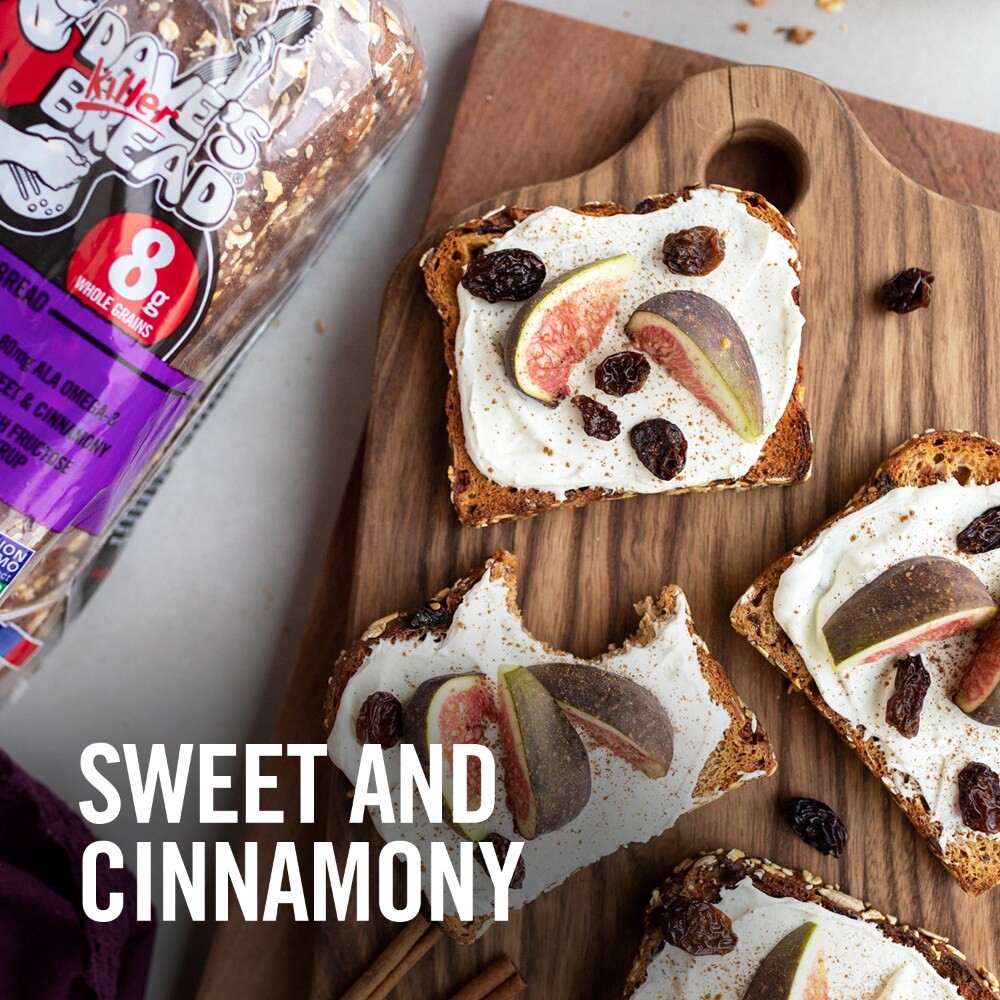 slide 5 of 6, Dave's Killer Bread Breakfast Bread, Organic, Raisin the Roof, 18 oz