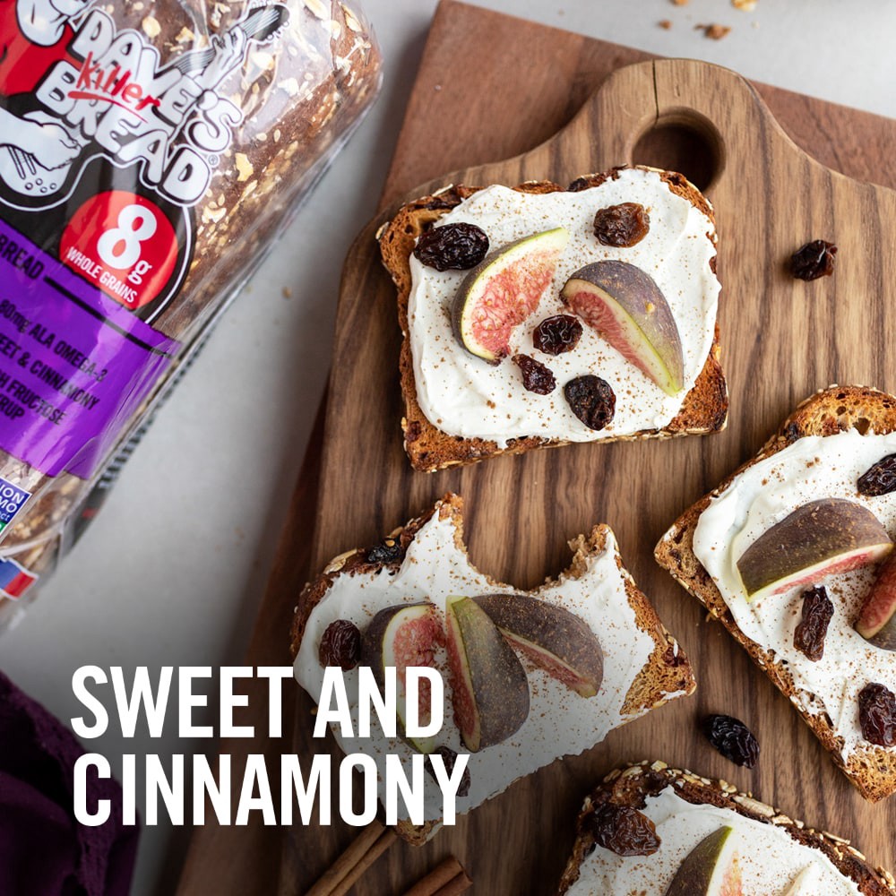 slide 5 of 6, Dave's Killer Bread Breakfast Bread, Organic, Raisin the Roof, 18 oz