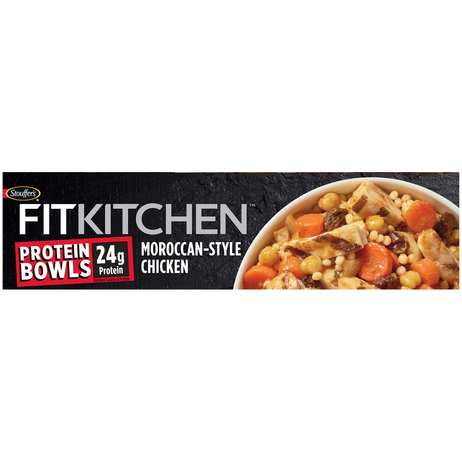 slide 9 of 10, Stouffers Fit Kitchen Bowls Moroccanstyle Chicken, 12 oz