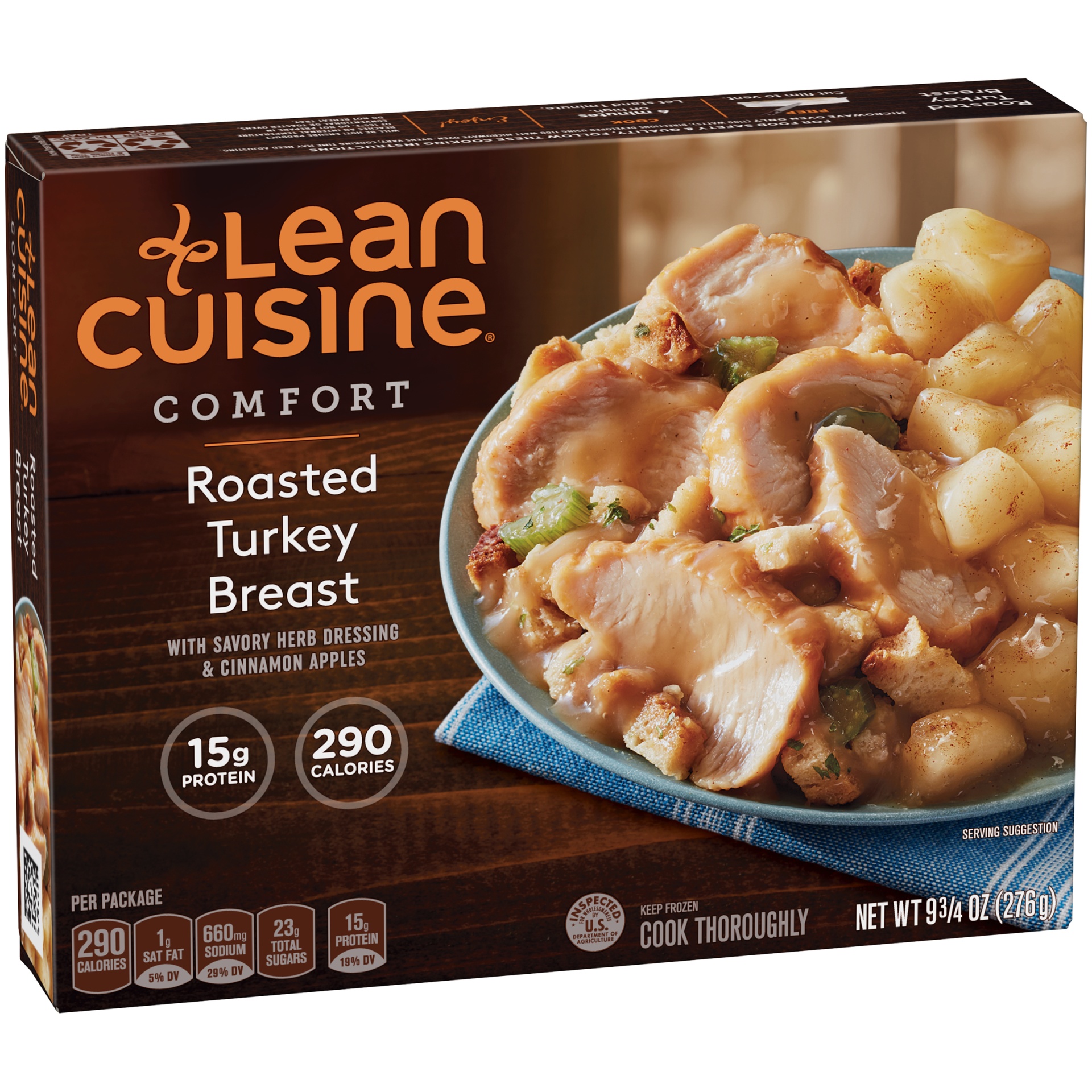 slide 6 of 6, Lean Cuisine Roasted Turkey Breast, 9.75 oz