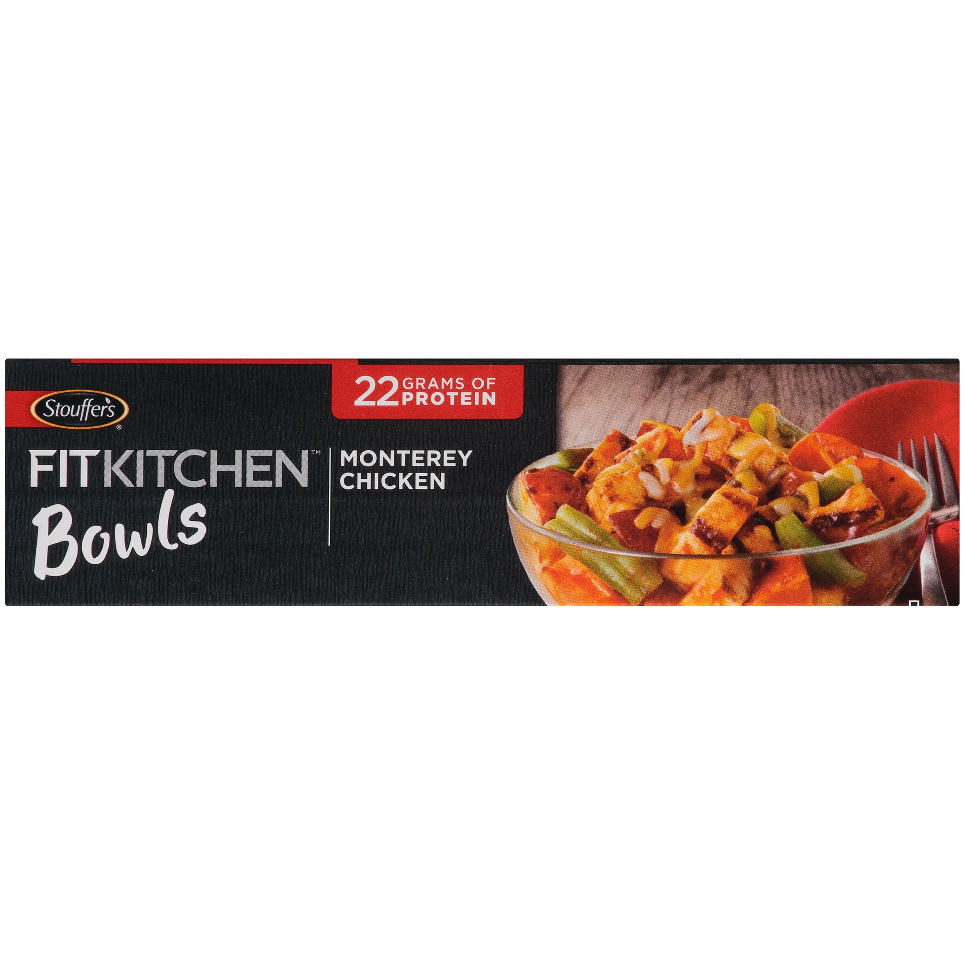 slide 7 of 10, Stouffer's Fit Kitchen Bowls Monterey Chicken, 12 oz