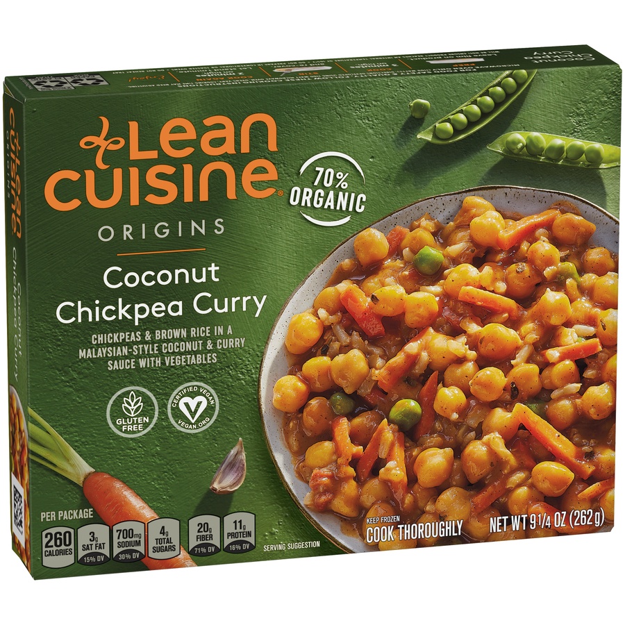 slide 2 of 8, Lean Cuisine Coconut Chickpea Curry, 9.25 oz