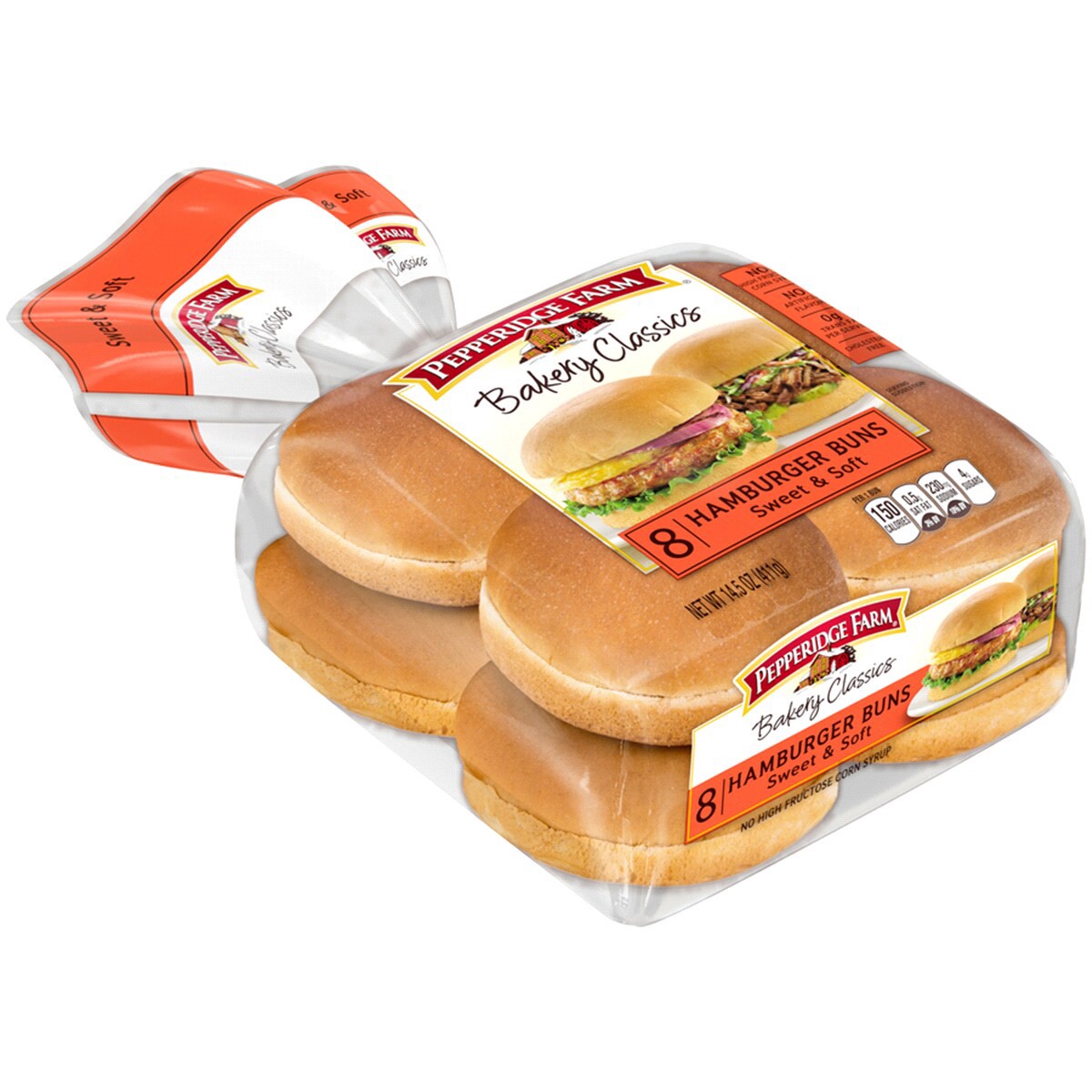slide 3 of 3, Pepperidge Farm Sweet Hawaiian Hamburger Buns, 14.500 oz