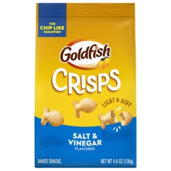 Pepperidge Farm Goldfish Crisps Sea Salt and Vinegar 4.8 ounces