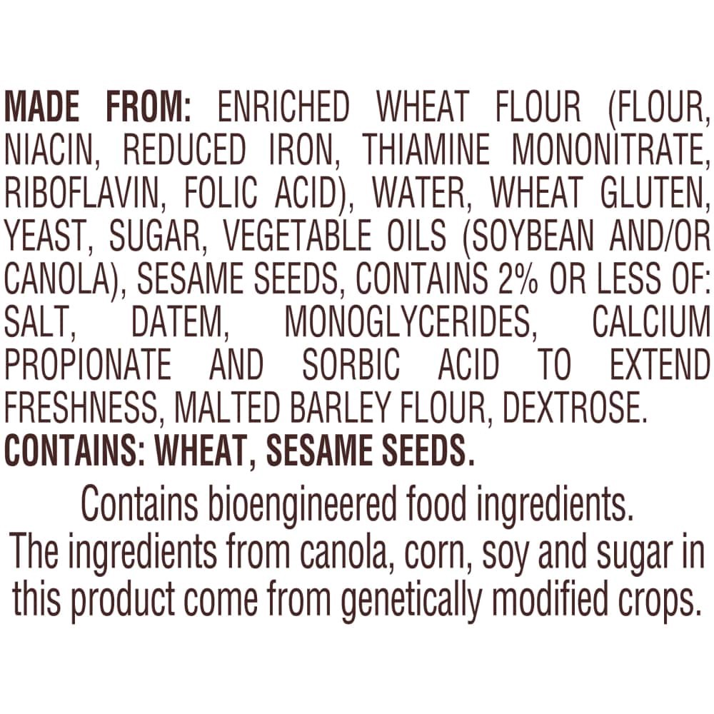 slide 6 of 6, Pepperidge Farm Soft White with Sesame Seeds Hoagie Rolls, 14.5 oz