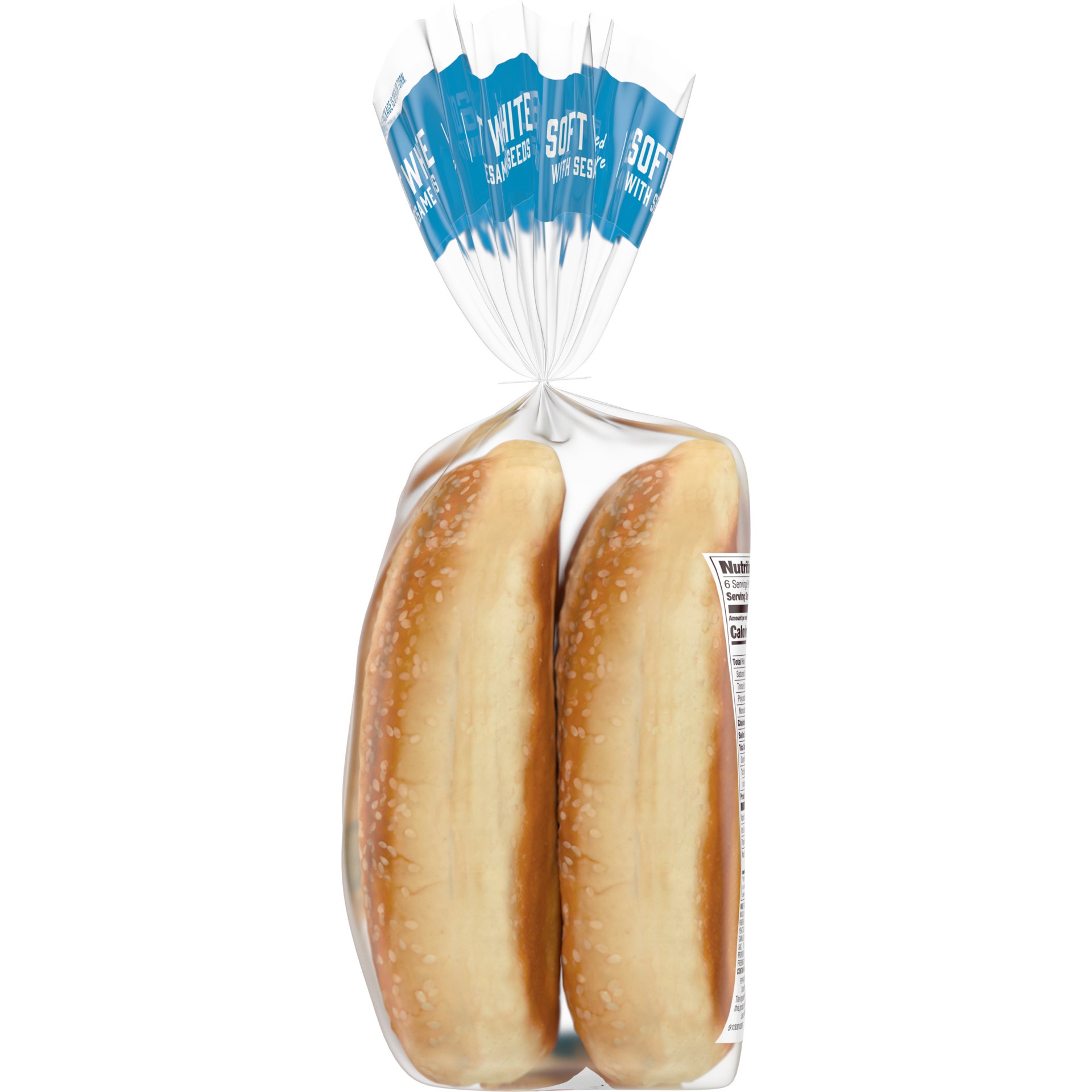 slide 5 of 5, Pepperidge Farm Bakery Classics Soft White with Sesame Seeds Hoagie Rolls, 6-Pack Bag, 14.5 oz