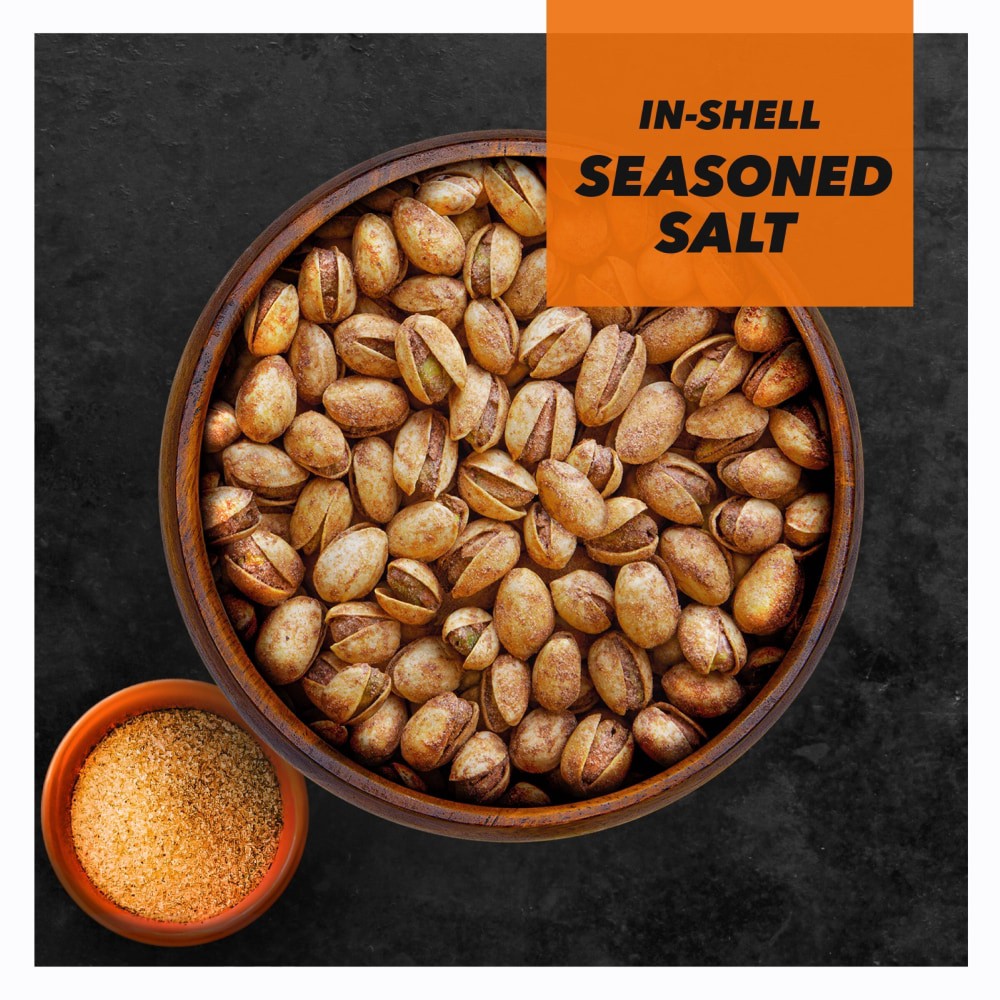slide 3 of 6, Wonderful Pistachios, In Shell Seasoned Salt Flavored Nuts, 14 Ounce Bag, 14 oz