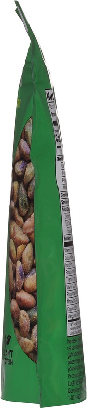 slide 3 of 5, Wonderful Pistachios, No Shells Jalapeño Lime Flavored Nuts, 5.5 Ounce Bag, 5.5 oz