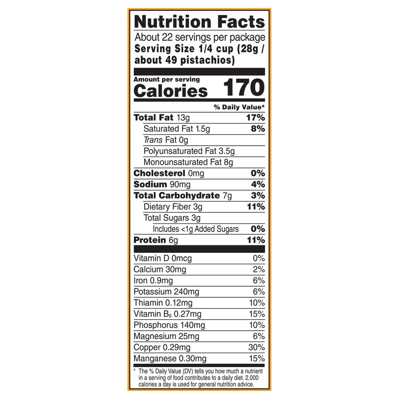 slide 3 of 3, Wonderful Pistachios, No Shells Honey Roasted Nuts, 22 Ounce Bag, 22 oz