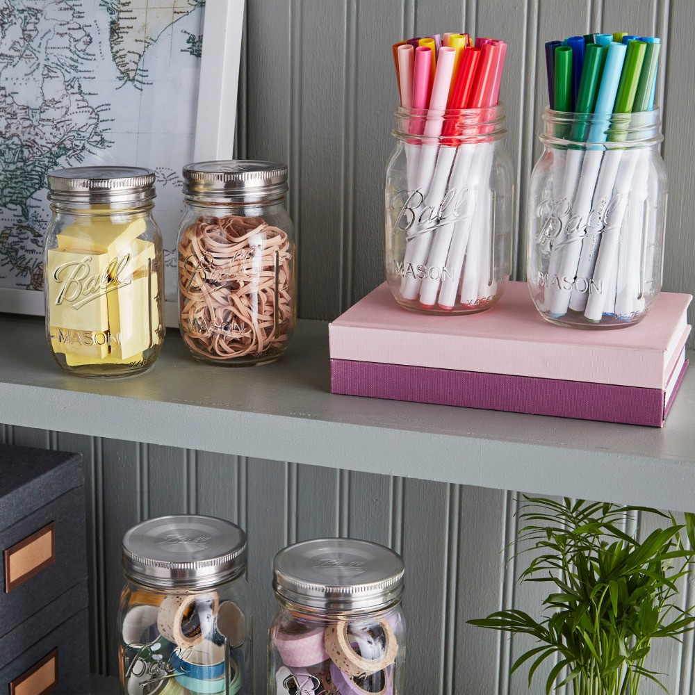 slide 5 of 6, Ball Reg Mouth Pint Single, 16 fl oz