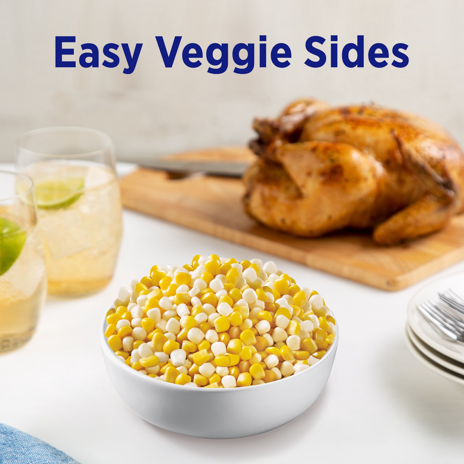 slide 3 of 5, Birds Eye Petite Gold And White Corn, Frozen Vegetable, 32 oz