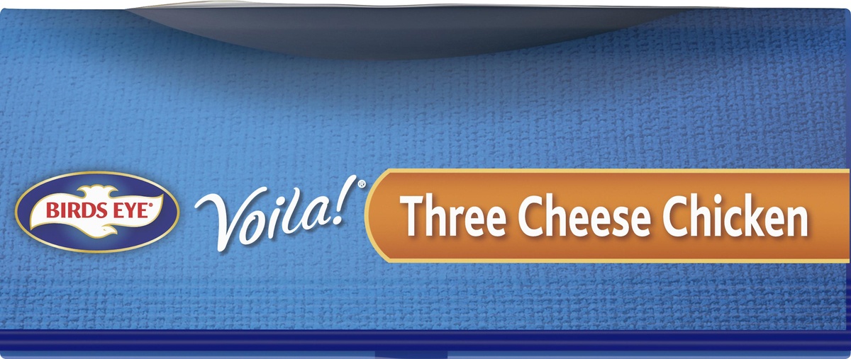 slide 3 of 7, Birds Eye Voila! Three Cheese Chicken Frozen Meal, 21 OZ Bag, 21 oz