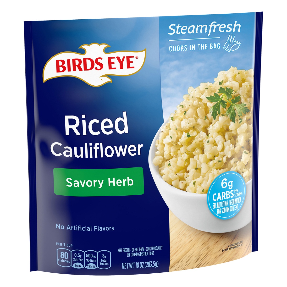 slide 7 of 10, Birds Eye Steamfresh Veggie Made Riced Cauliflower Savory Herb, 10 oz
