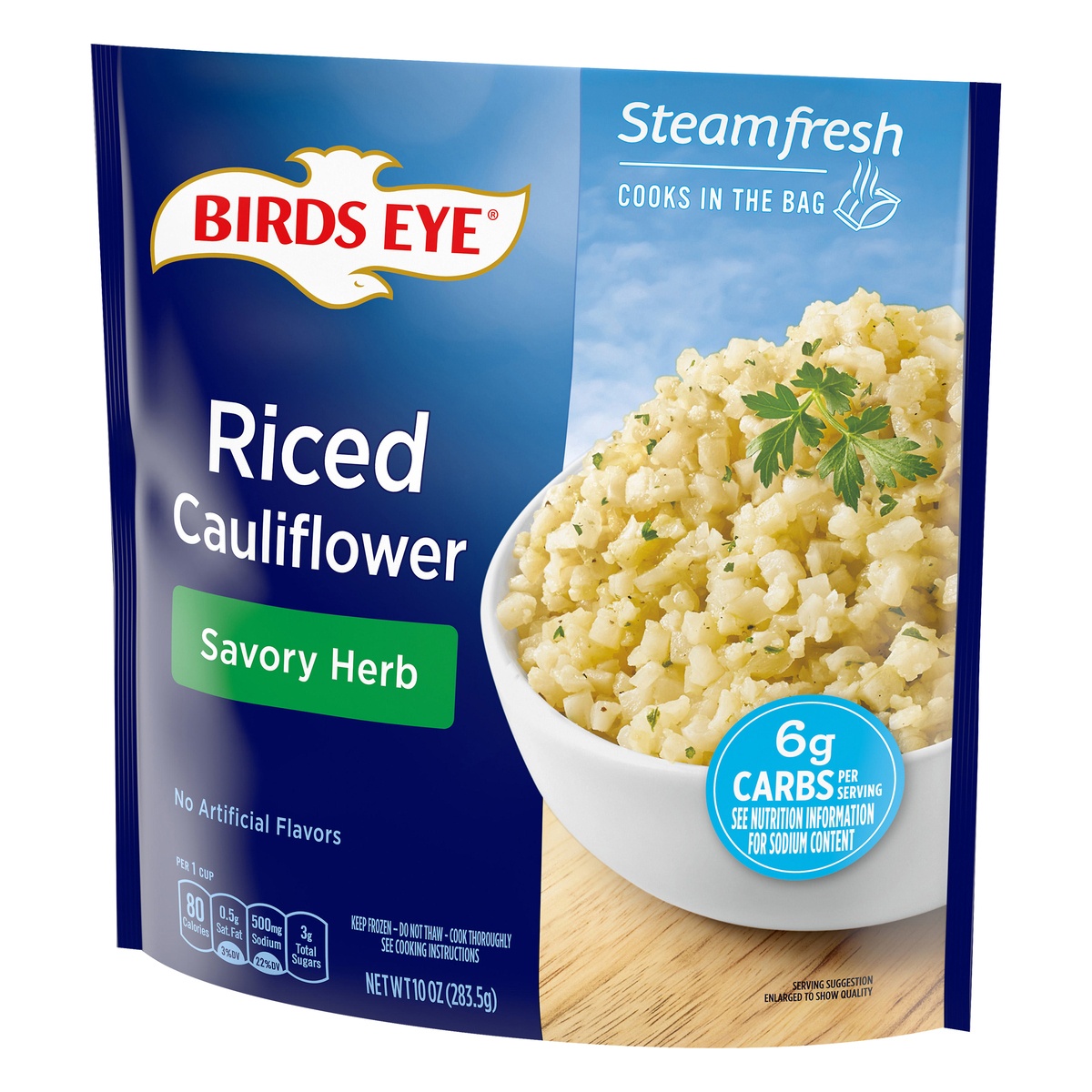 slide 8 of 10, Birds Eye Steamfresh Veggie Made Riced Cauliflower Savory Herb, 10 oz