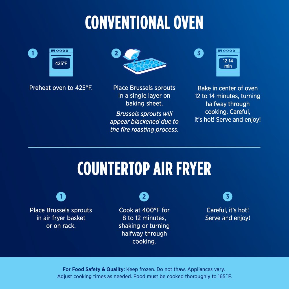 slide 6 of 6, Birds Eye Bird's Eye Fire Roasted Brussels Sprouts 12 oz, 12 oz