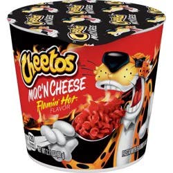 Cheetos Mac'N Cheese Pasta With Flavored Sauce Flamin' Hot Flavor 2.11 Oz