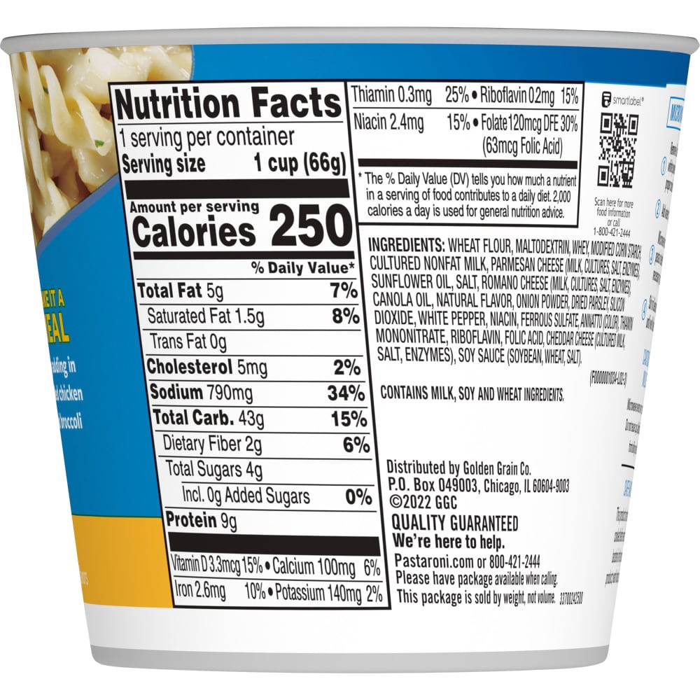 slide 5 of 6, Pasta Roni Pasta, Parmesan & Romano Flavor, Value Pack, 4 ct