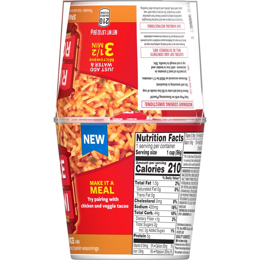 slide 3 of 4, Rice-A-Roni Rice A Roni Tender Rice And Vermicelli Spanish Rice 1.97 Oz, 4 Count, 4 ct