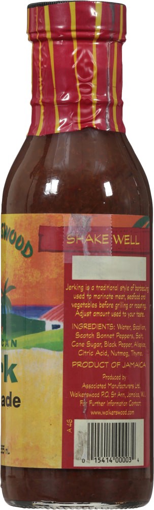 slide 4 of 4, Walkerswood Spicy Jerk Marinade, 12 oz