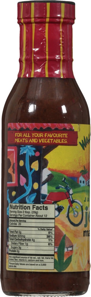 slide 3 of 4, Walkerswood Spicy Jerk Marinade, 12 oz