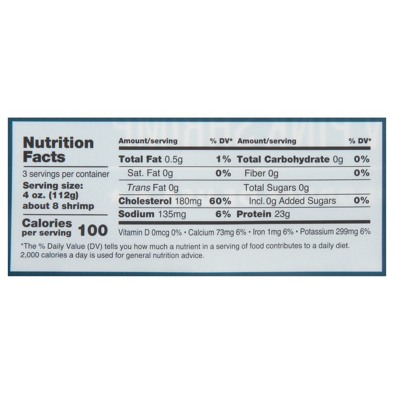 slide 4 of 5, Cox's Shrimp Co. Pink Raw Peeled & Deveined Shrimp X-Large 12 oz, 12 oz