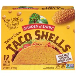 Garden of Eatin' Taco Shell Yellow Org