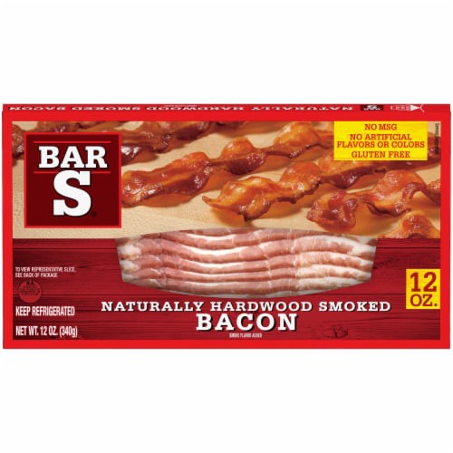 slide 1 of 1, Bar S BAR-S BACON 24/12 OZ, 12 oz