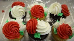 Redners 6-Pack Chocolate Cupcakes W/whip Icing 12 Oz