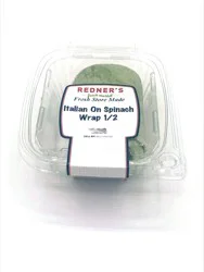 Italian Spinach Wrap 1/2