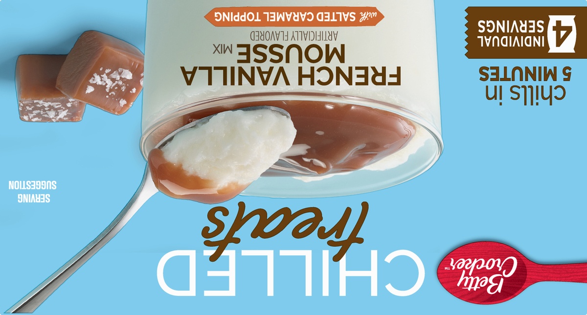 slide 6 of 10, Betty Crocker French Vanilla Mousse Chilled Treats Mix, 4 ct; 8.9 oz
