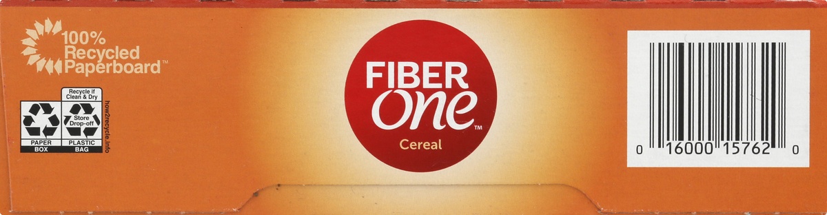 slide 3 of 10, Fiber One Cereal, Original Bran, High Fiber Cereal Made with Whole Grain, 19.6 oz, 19.6 oz