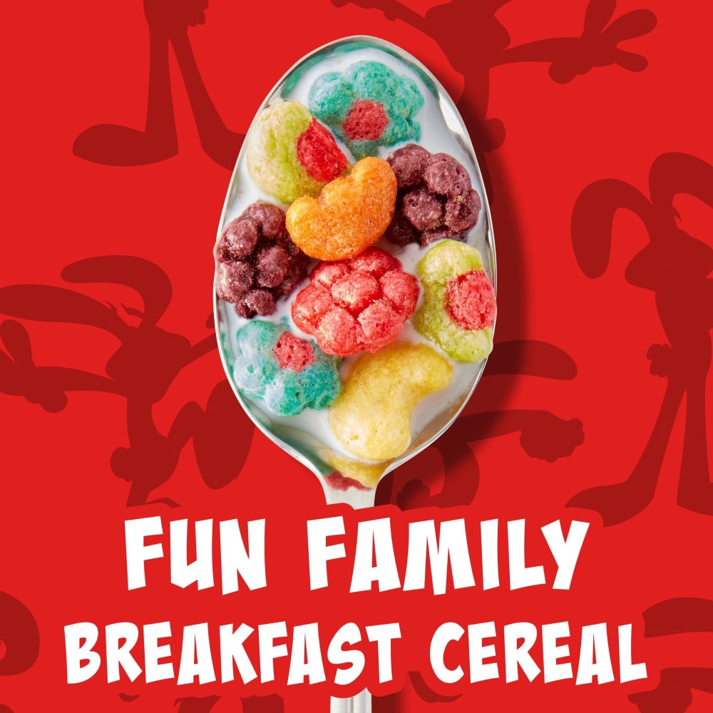 slide 4 of 6, Trix Breakfast Cereal, 6 Fruity Shapes, Made with Whole Grain, Giant Size, 23.4 oz, 23.4 oz