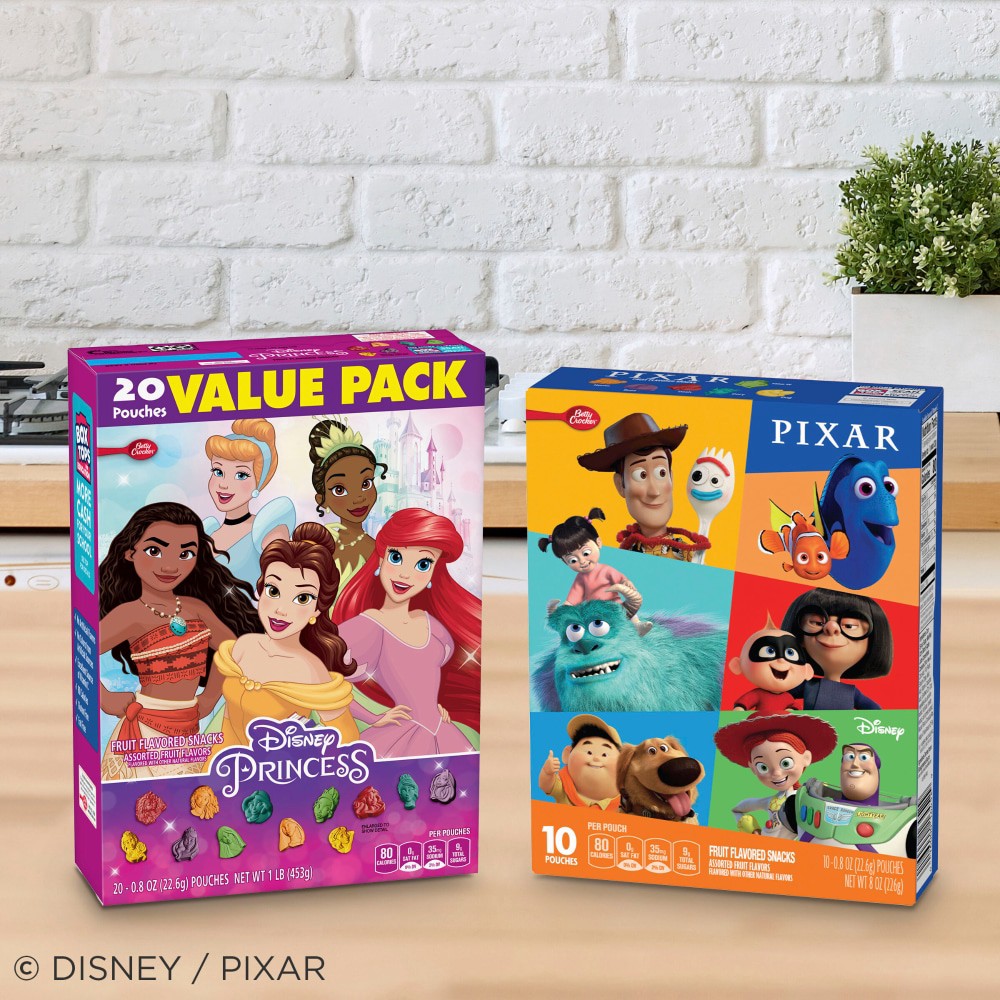 slide 3 of 6, Betty Crocker Disney Pixar Fruit Snacks, 10 Pouches - 10 ct, 10 ct
