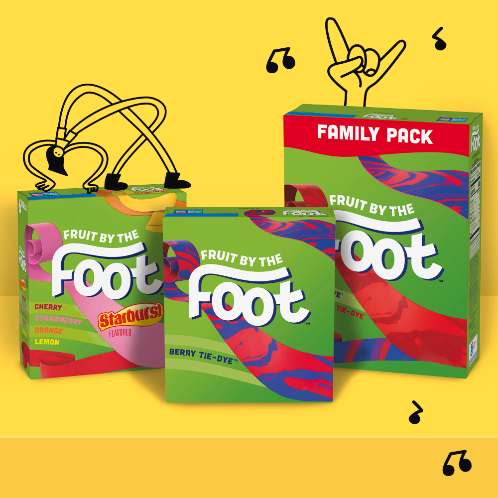 slide 2 of 6, Fruit by the Foot, Fruit Snacks, Variety Pack, 9 oz, 12 ct