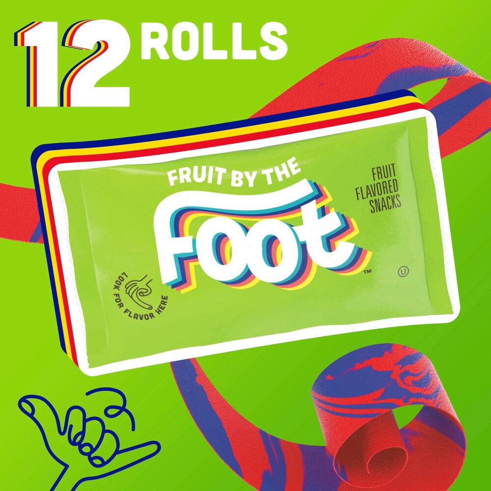 slide 5 of 6, Fruit by the Foot, Fruit Snacks, Variety Pack, 9 oz, 12 ct