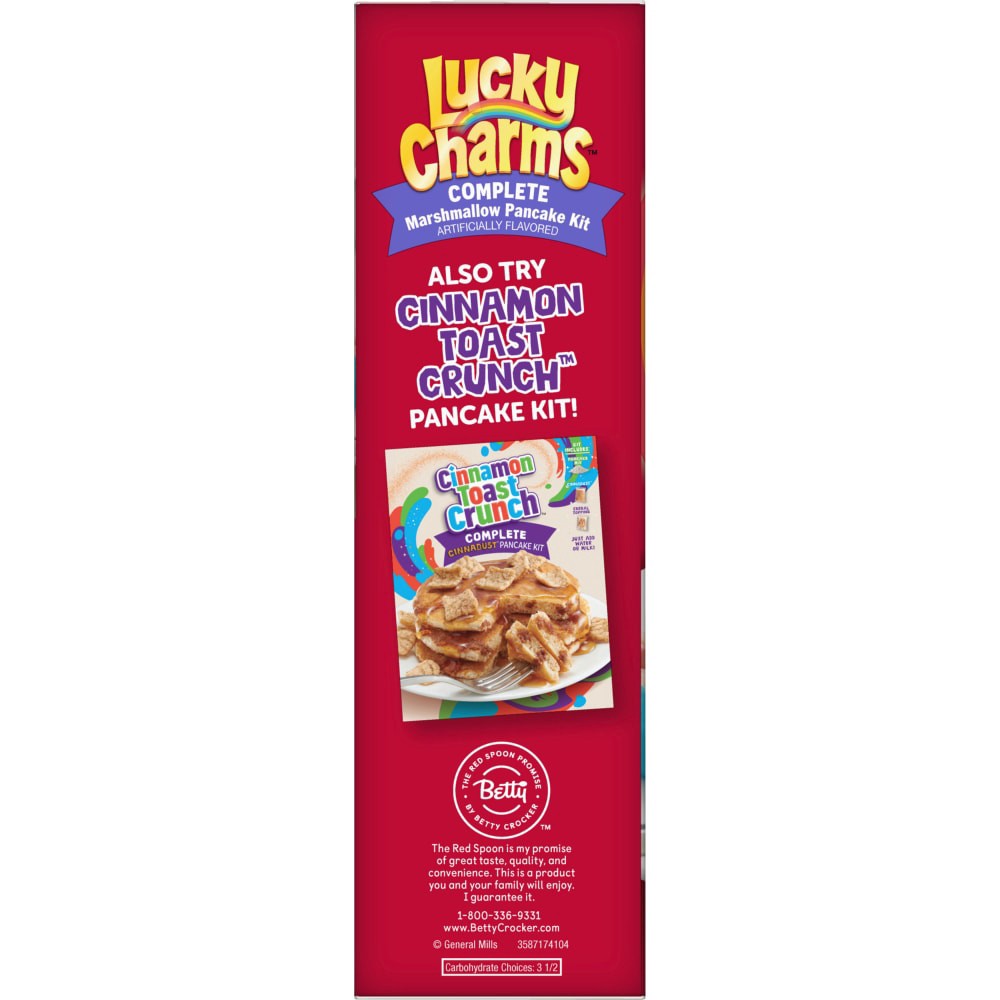 slide 6 of 7, Lucky Charms Betty Crocker Lucky Charms Pancake Kit, Baking Mix, 14.5 oz, 14.5 oz