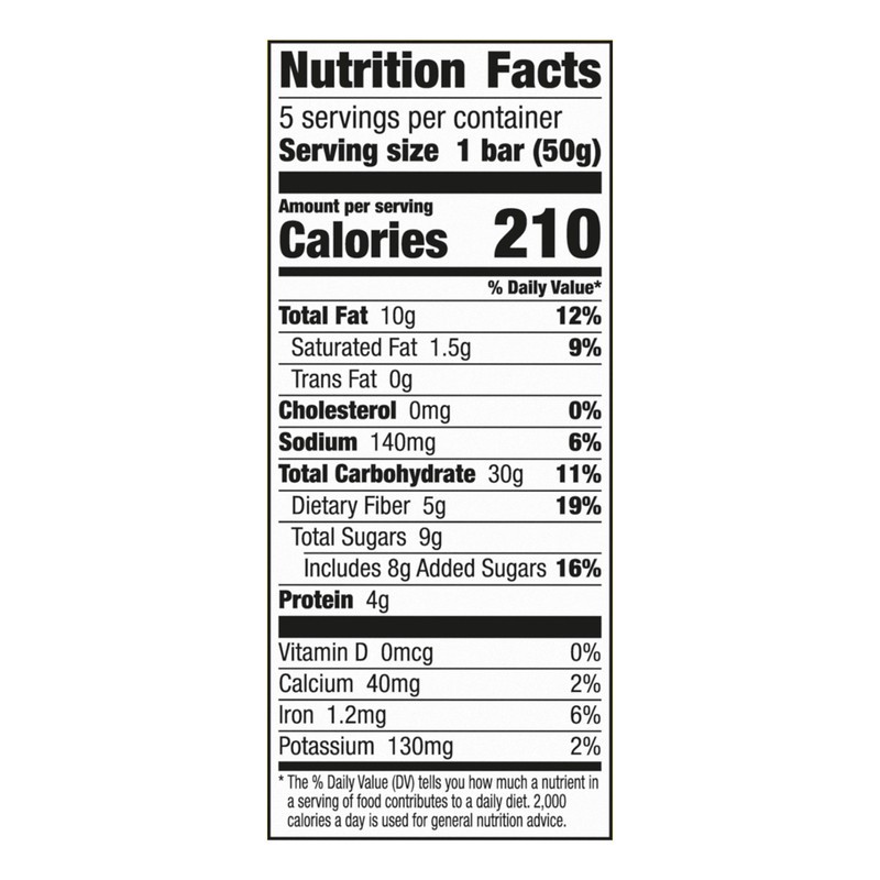 slide 5 of 5, Nature Valley Soft Baked Breakfast Bars, Almond Oat, Morning Snacks, 5 Bars, 8.85 oz, 5 ct